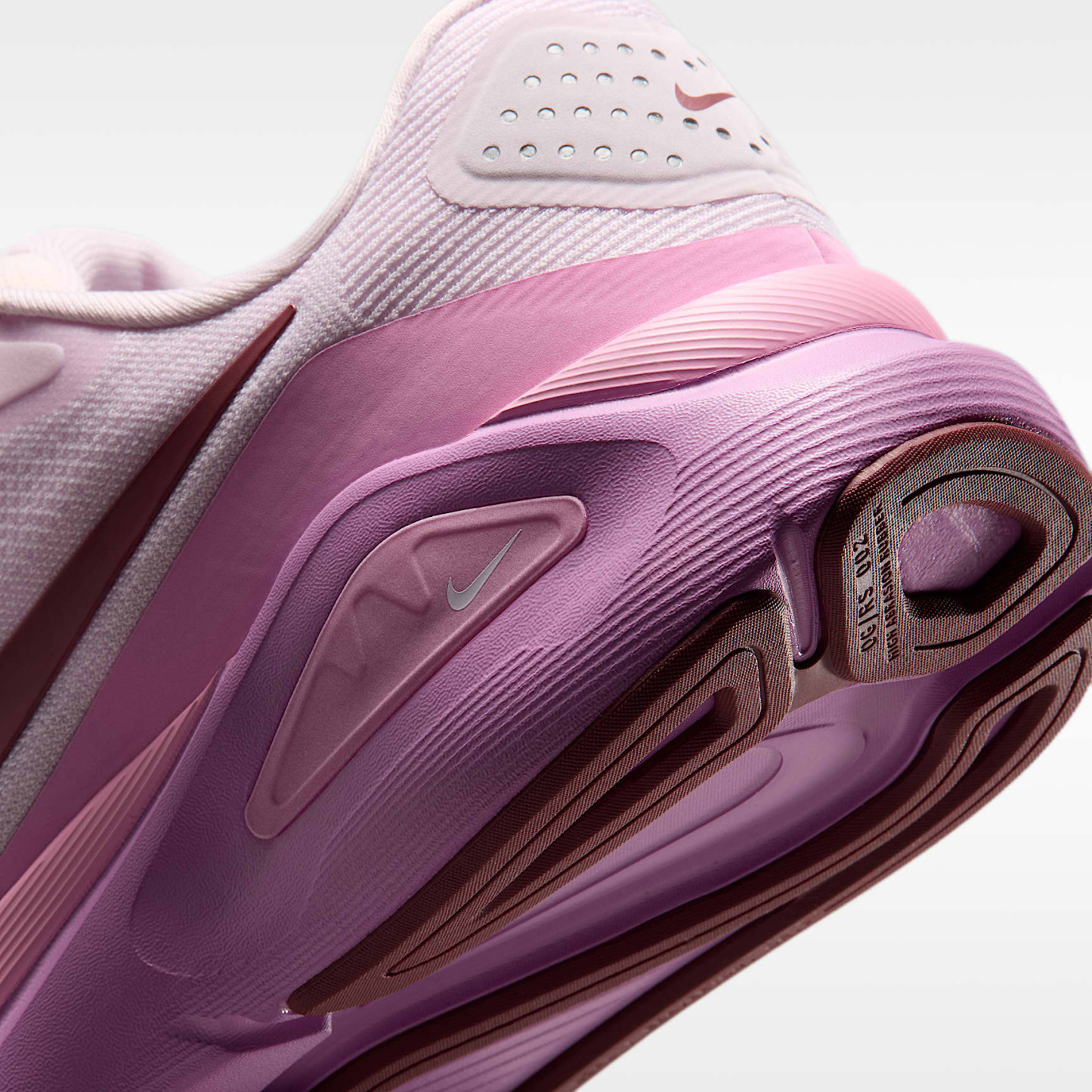 Nike Structure 26 Straßenlaufschuh (Damen) – Bleached Lilac/Pink Rise/Light Magenta/Pink Smoke