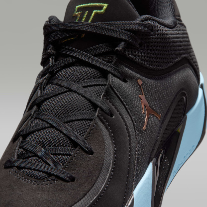 Tatum 4 Basketballschuh – Schwarz/Ice Blue