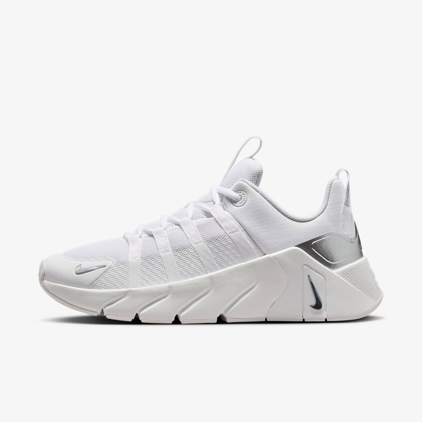 Nike Free Metcon 7 Trainingsschuhe (Damen) – Weiß/Weiß/Metallic Silver