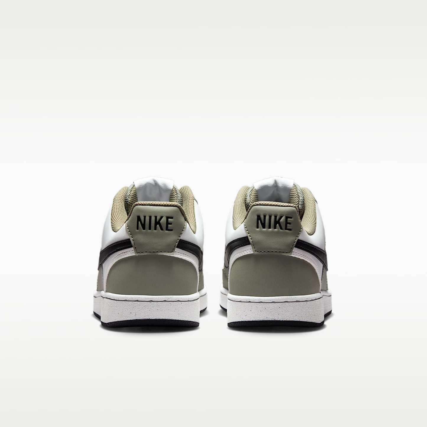 Nike Court Vision Low Herrenschuh – Summit White/Silver Sage/Schwarz