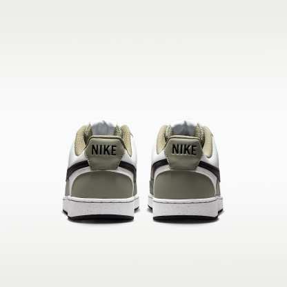 Nike Court Vision Low Herrenschuh – Summit White/Silver Sage/Schwarz