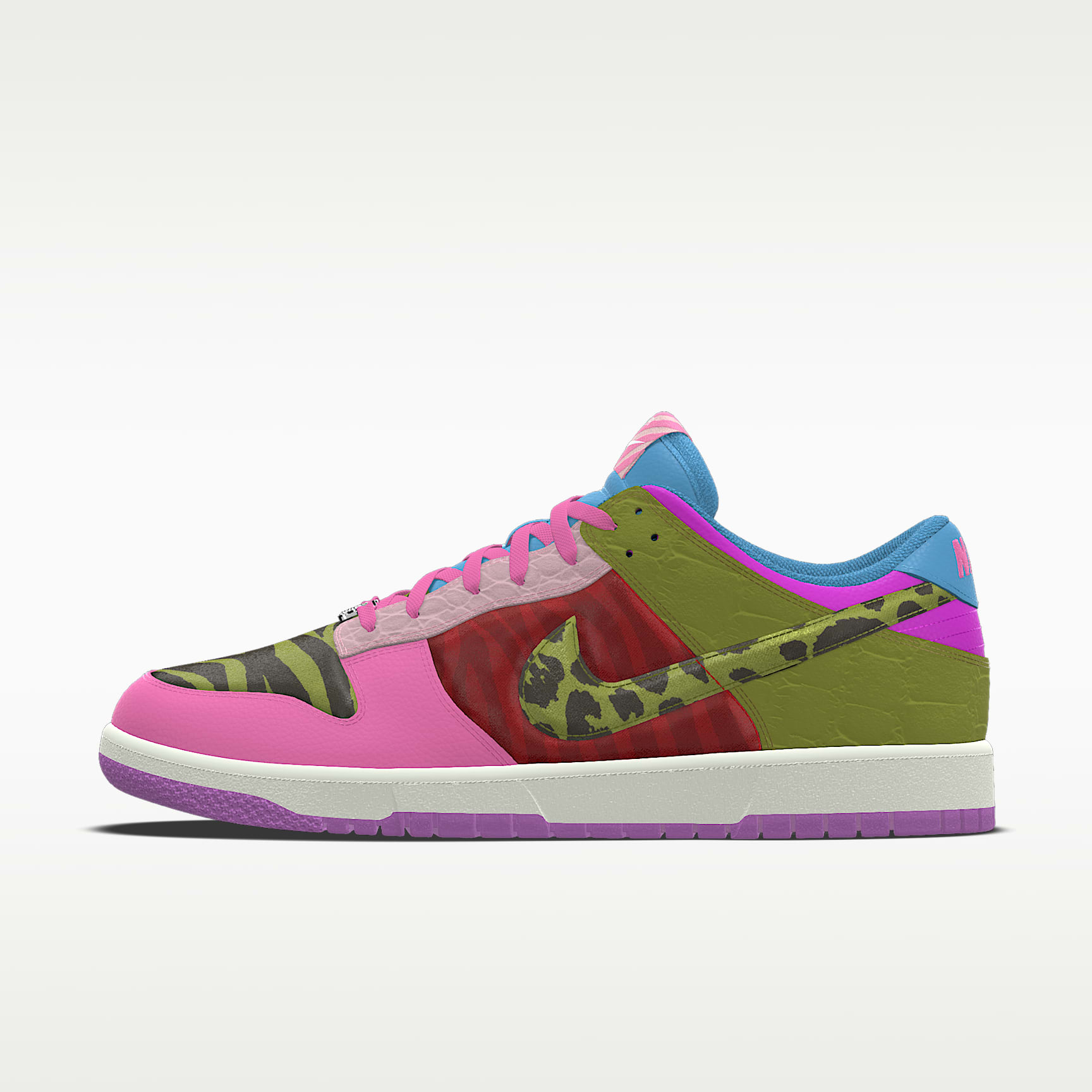 Nike Dunk Low Unlocked By You personalisierbarer Schuh – Multi-Color/Multi-Color/Multi-Color