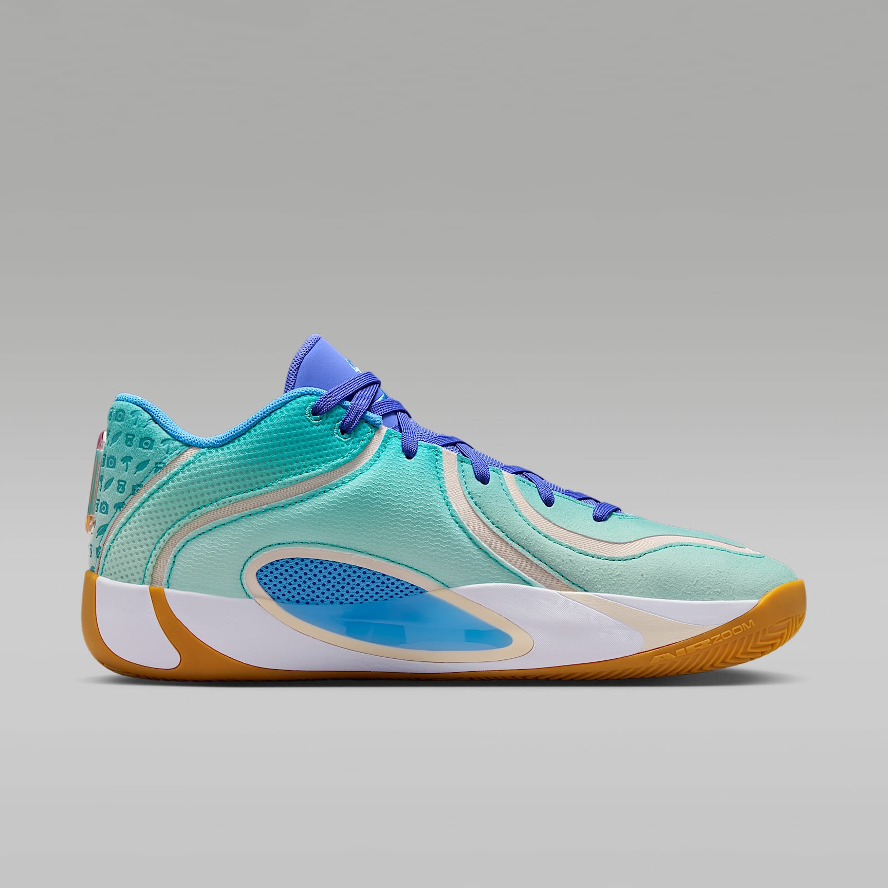 Tatum 4 SE Basketballschuhe – Dusty Cactus/Chalk/Sapphire/Mint Foam