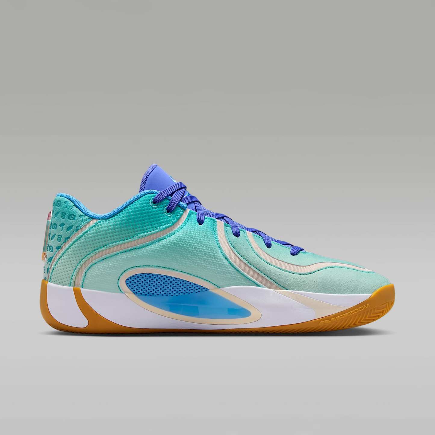 Tatum 4 SE Basketballschuhe – Dusty Cactus/Chalk/Sapphire/Mint Foam