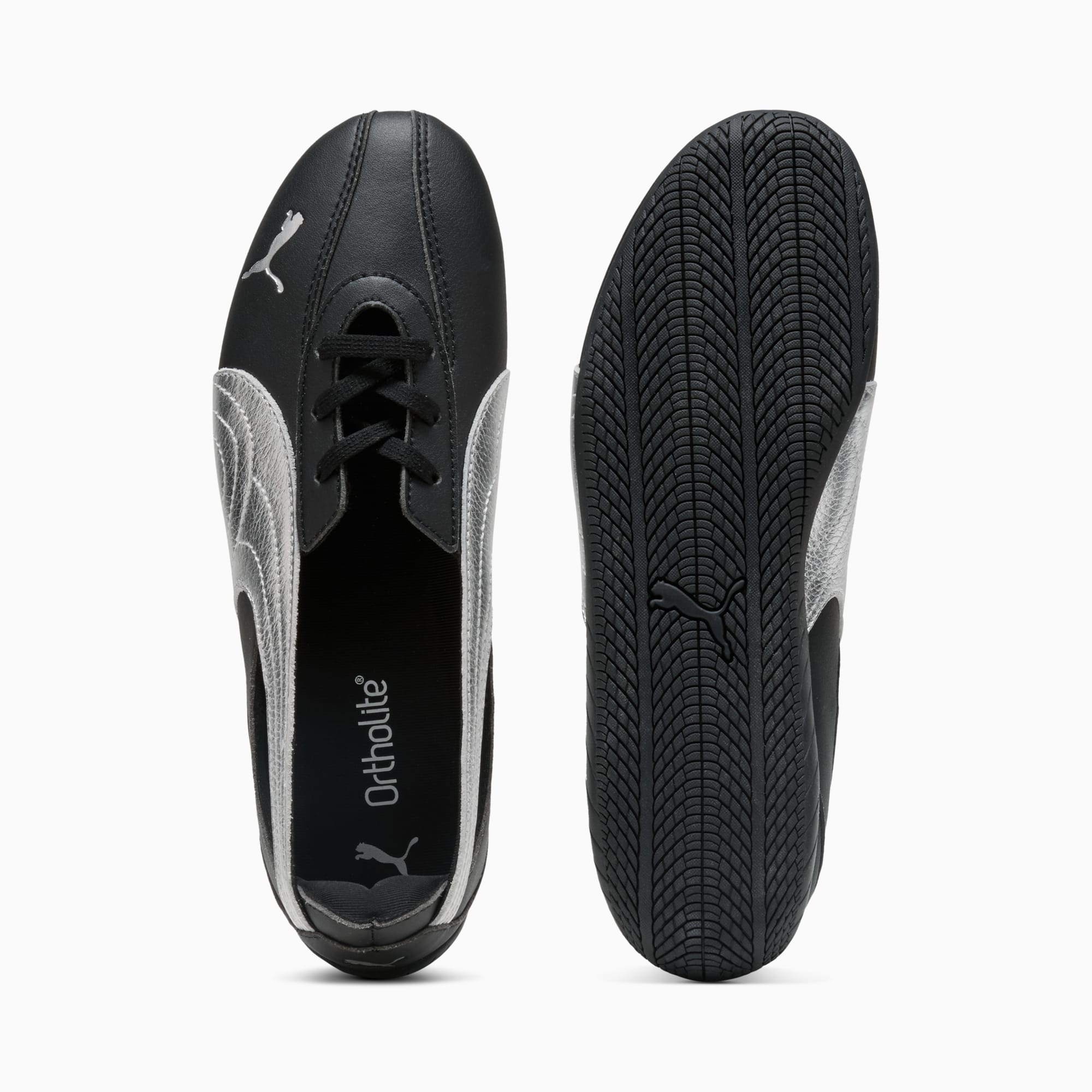 Speedcat Ballet Nova Metallic Sneakers Damen - PUMA Black-PUMA Silver