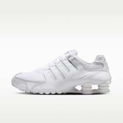 Nike Shox NZ Schuhe (Herren) – Weiß/Weiß/Weiß
