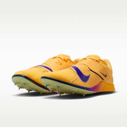 Nike Zoom Rival Jump Sprung-Spikes für Leichtathletik – Citron Pulse/Volt Glow/Hyper Violet/Indigo Burst