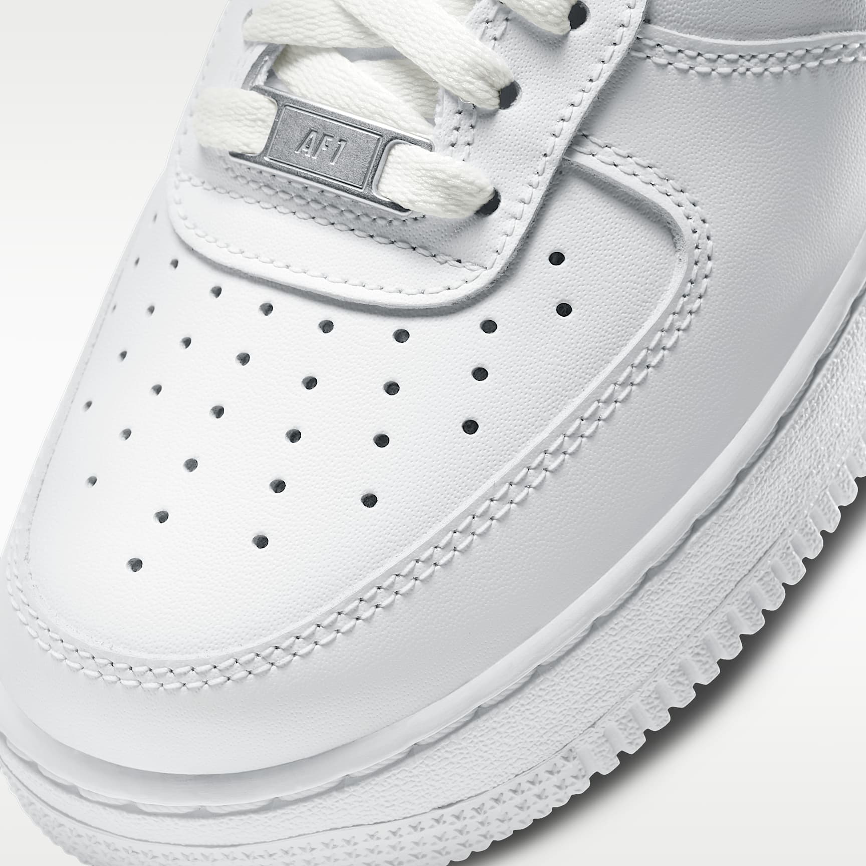 Nike Air Force 1 '07 Schuh (Damen) – Weiß/Weiß/Weiß/Weiß