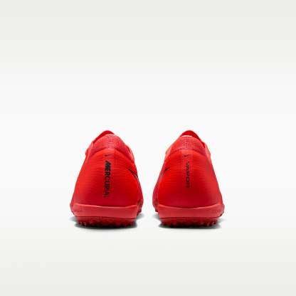 Nike Mercurial Vapor 17 Pro Low-Top-Fußballschuh für Turf – Bright Crimson/Blur