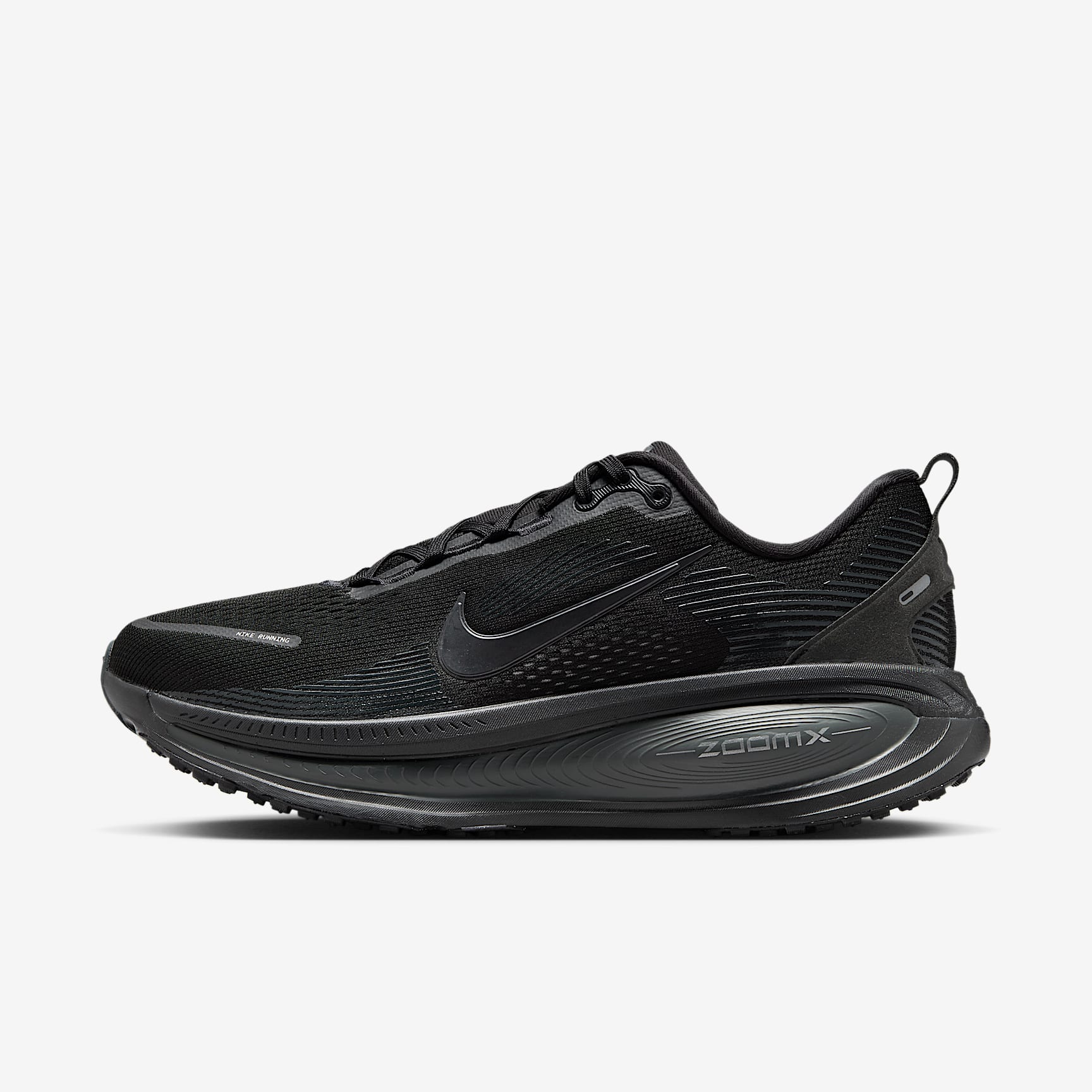Nike Vomero 18 Straßenlaufschuh (Herren) – Schwarz/Dark Smoke Grey/Light Smoke Grey/Schwarz