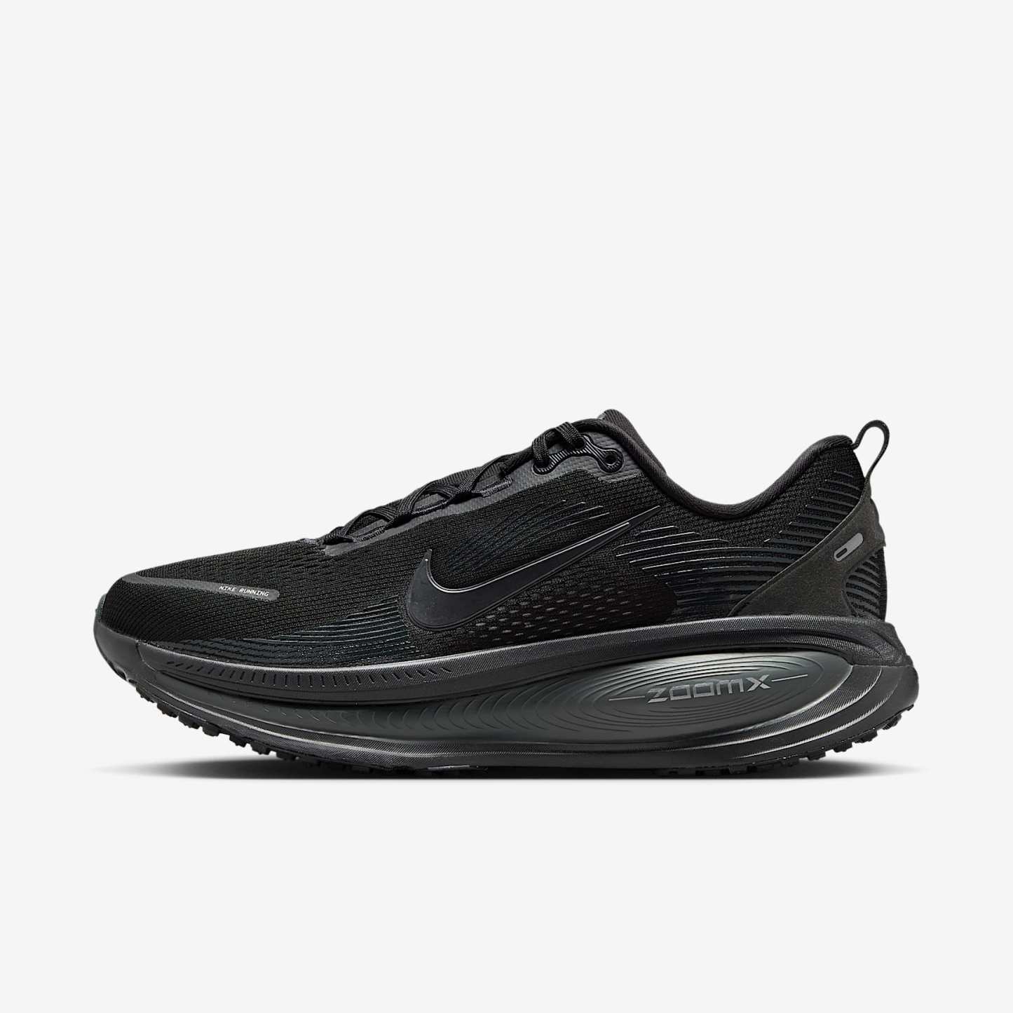 Nike Vomero 18 Straßenlaufschuh (Herren) – Schwarz/Dark Smoke Grey/Light Smoke Grey/Schwarz