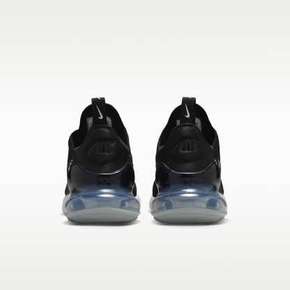 Nike Air Max 270 Damenschuh – Schwarz/Weiß/Metallic Silver