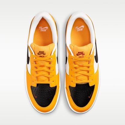 Nike SB Force 58 Premium Skateboard-Schuh – University Gold/Weiß/Pecan/Schwarz