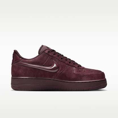 Nike Air Force 1 '07 Schuh (Damen) – Burgundy Crush/Schwarz/Burgundy Crush