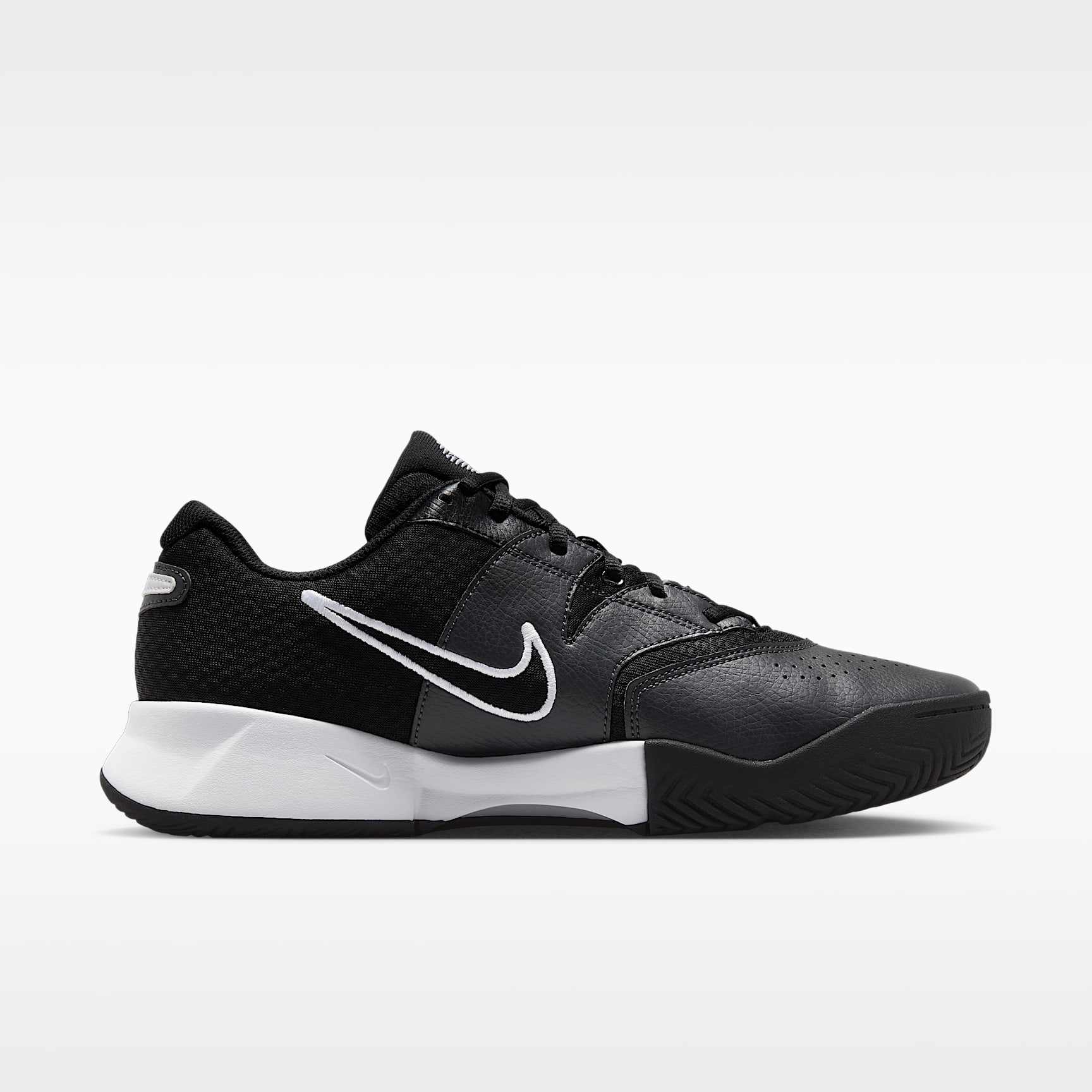 NikeCourt Lite 4 Herren-Tennisschuh – Schwarz/Anthracite/Weiß