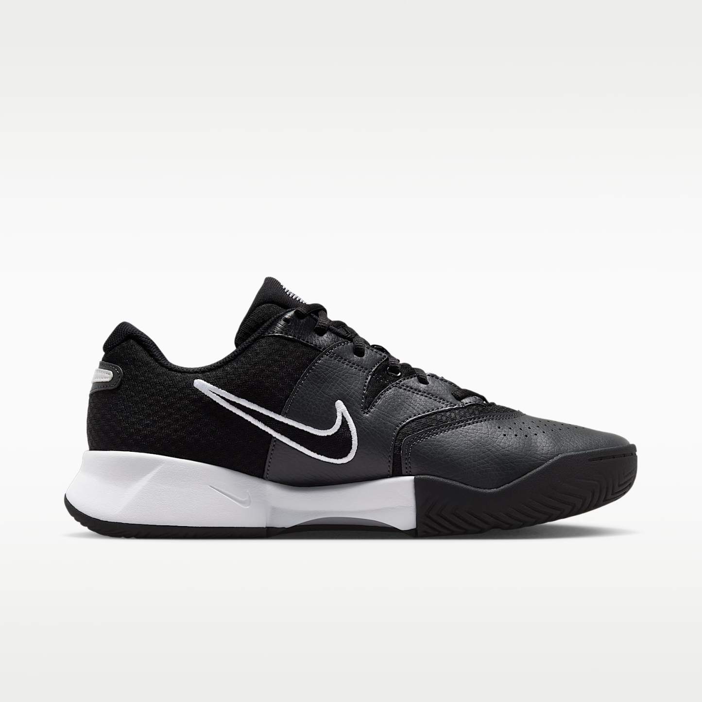 NikeCourt Lite 4 Herren-Tennisschuh – Schwarz/Anthracite/Weiß