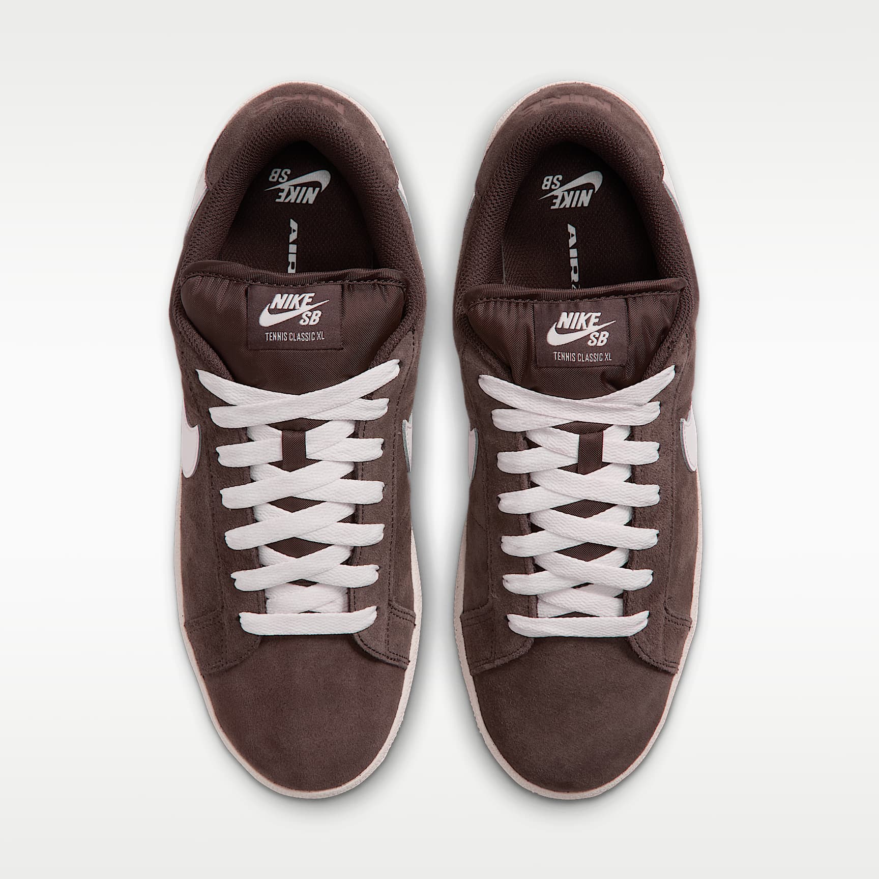 Nike SB Zoom Tennis Classic XL Skateboardschuh – Baroque Brown/Gum Light Brown/Sail