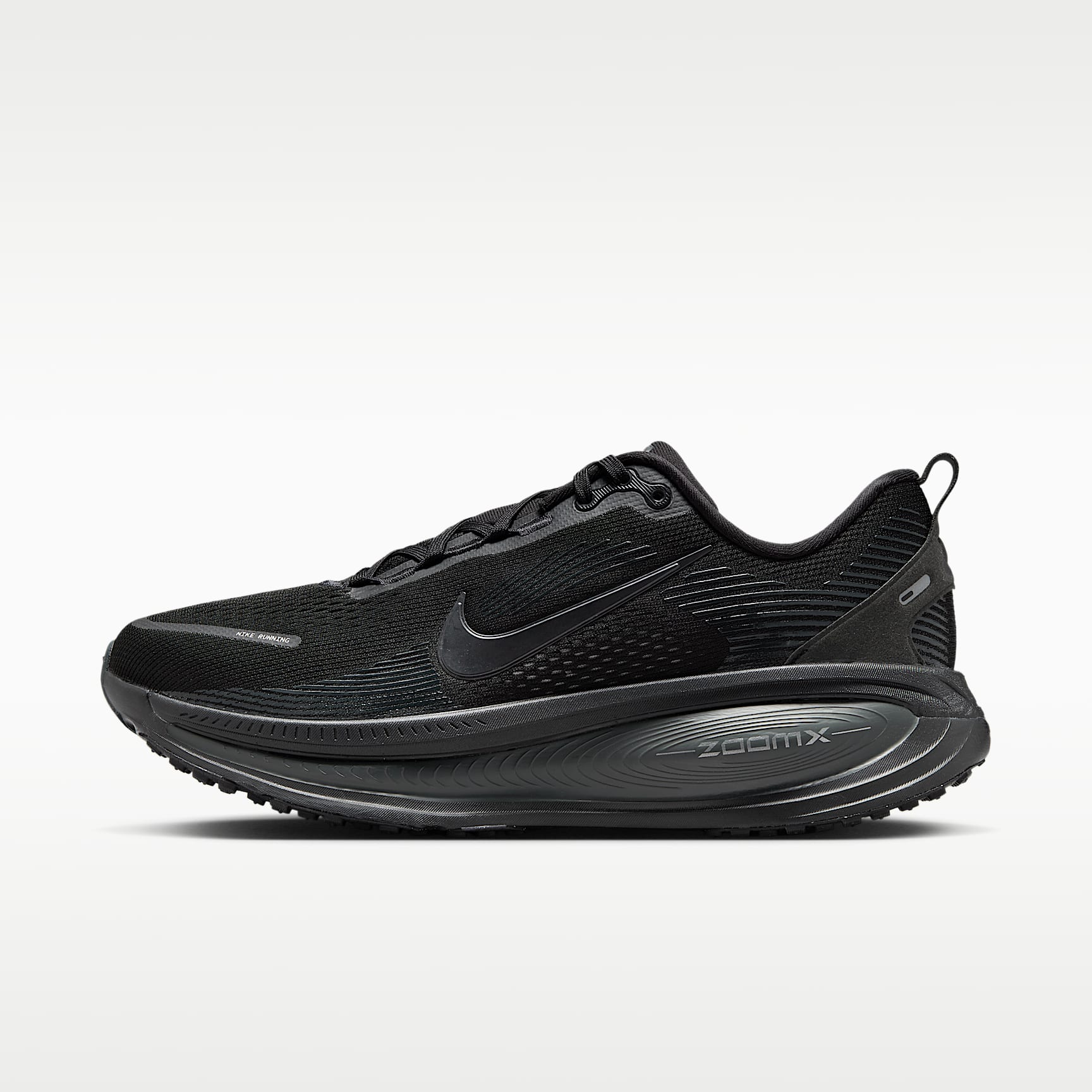 Nike Vomero 18 Straßenlaufschuh (Herren) – Schwarz/Dark Smoke Grey/Light Smoke Grey/Schwarz