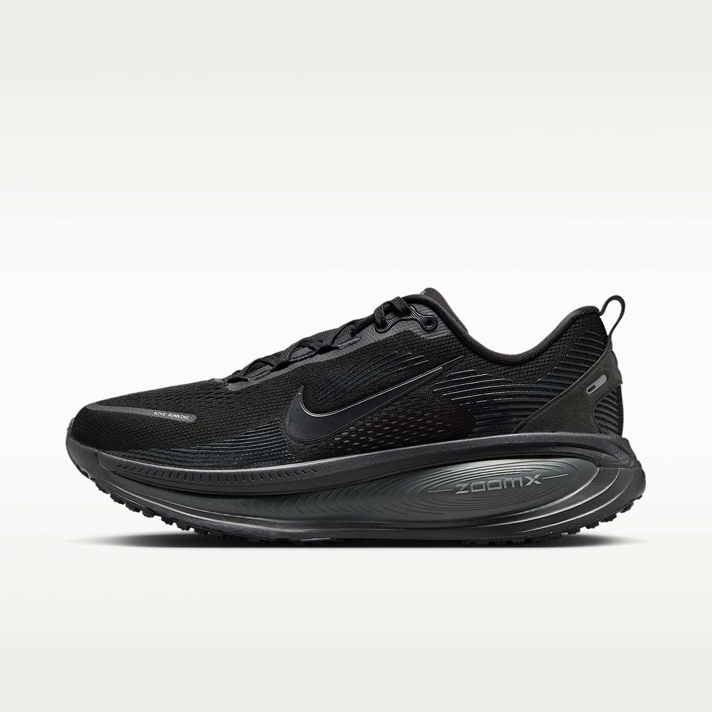 Nike Vomero 18 Straßenlaufschuh (Herren) – Schwarz/Dark Smoke Grey/Light Smoke Grey/Schwarz