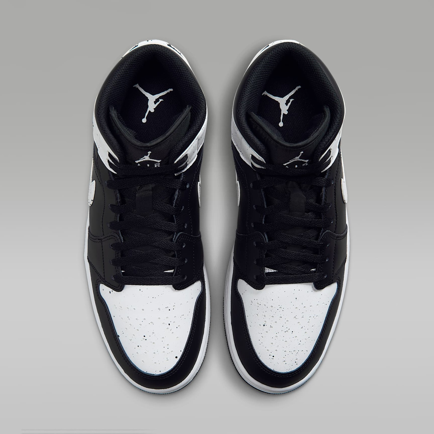 Air Jordan 1 Mid SE Schuh (Herren) – Schwarz/Schwarz/Weiß