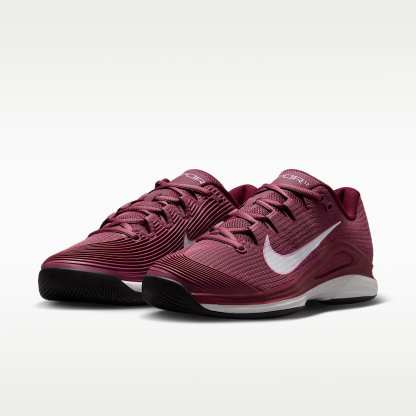 Nike Vapor 12 Tennisschuh für Hartplätze (Damen) – Pink Smoke/Vast Grey/Schwarz/Weiß