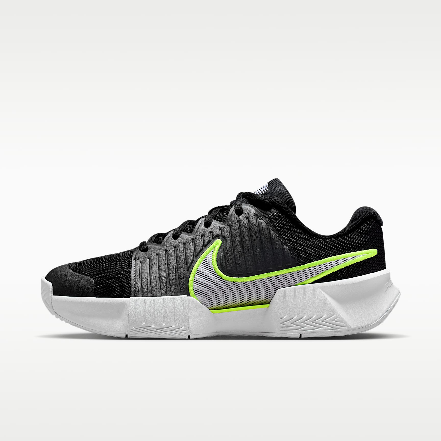 Nike Zoom GP Challenge Pro Tennisschuh für Hartplätze (Damen) – Schwarz/Anthracite/Volt/Weiß