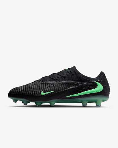 Nike Phantom 6 Low Elite Fußballschuh für Kunstrasen – Schwarz/Schwarz/Illusion Green