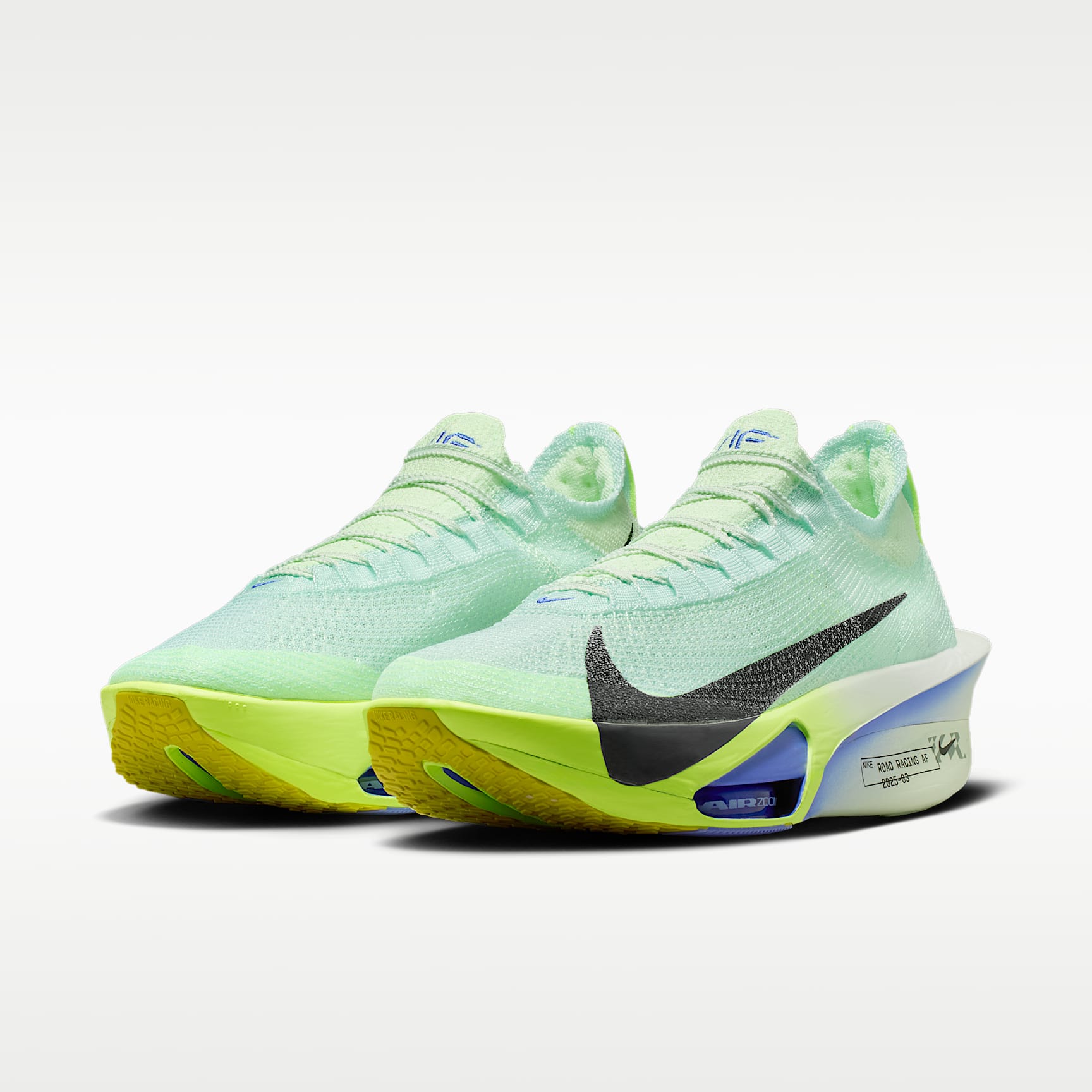 Nike Alphafly 3 Herren-Straßenlaufschuh für Wettkämpfe – Barely Green/Volt Tint/Volt Ice/Black Spruce