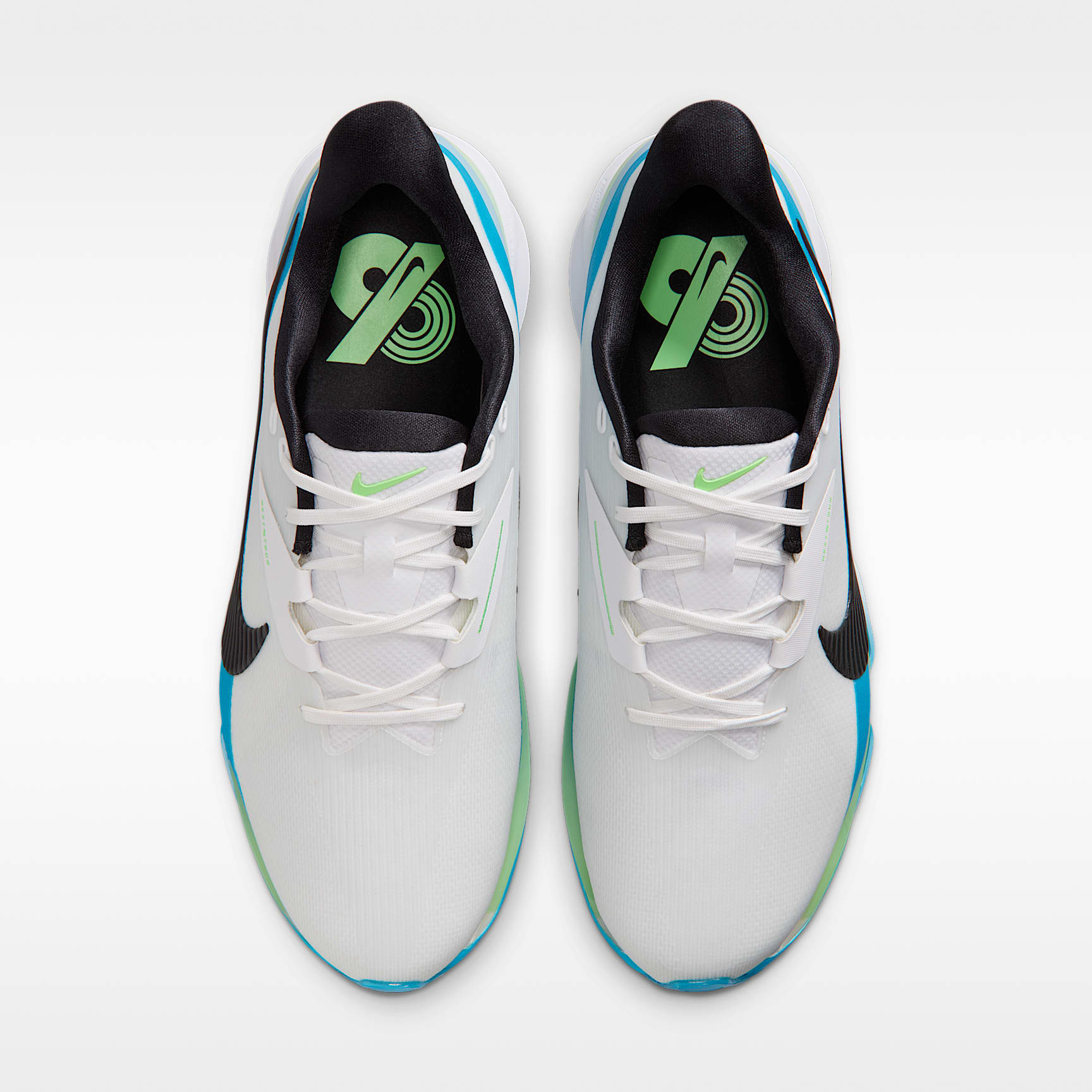 Nike NEXT% TOUR 3 Golfschuh – Weiß/Summit White/Light Current Blue/Schwarz