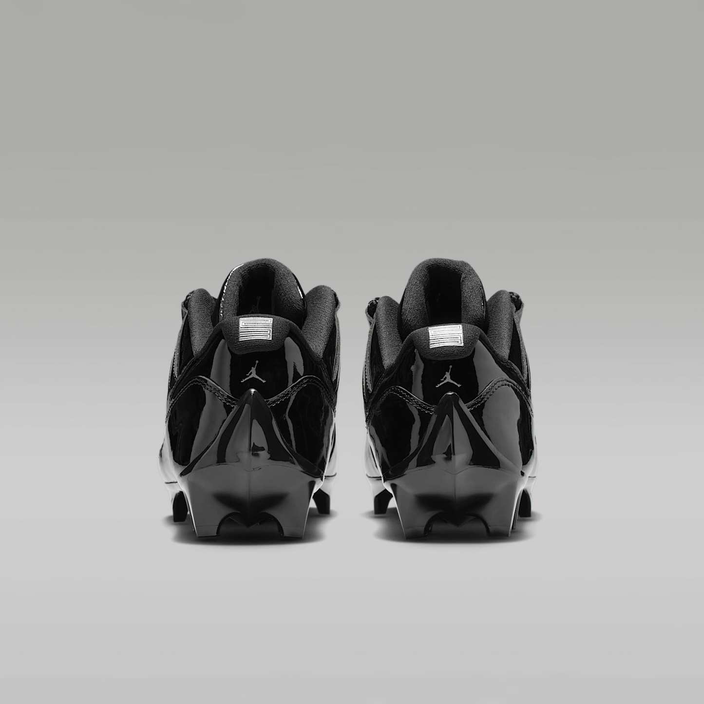 Jordan 11 Low TD American Football-Schuh (Herren) – Schwarz/Anthracite/Metallic Silver