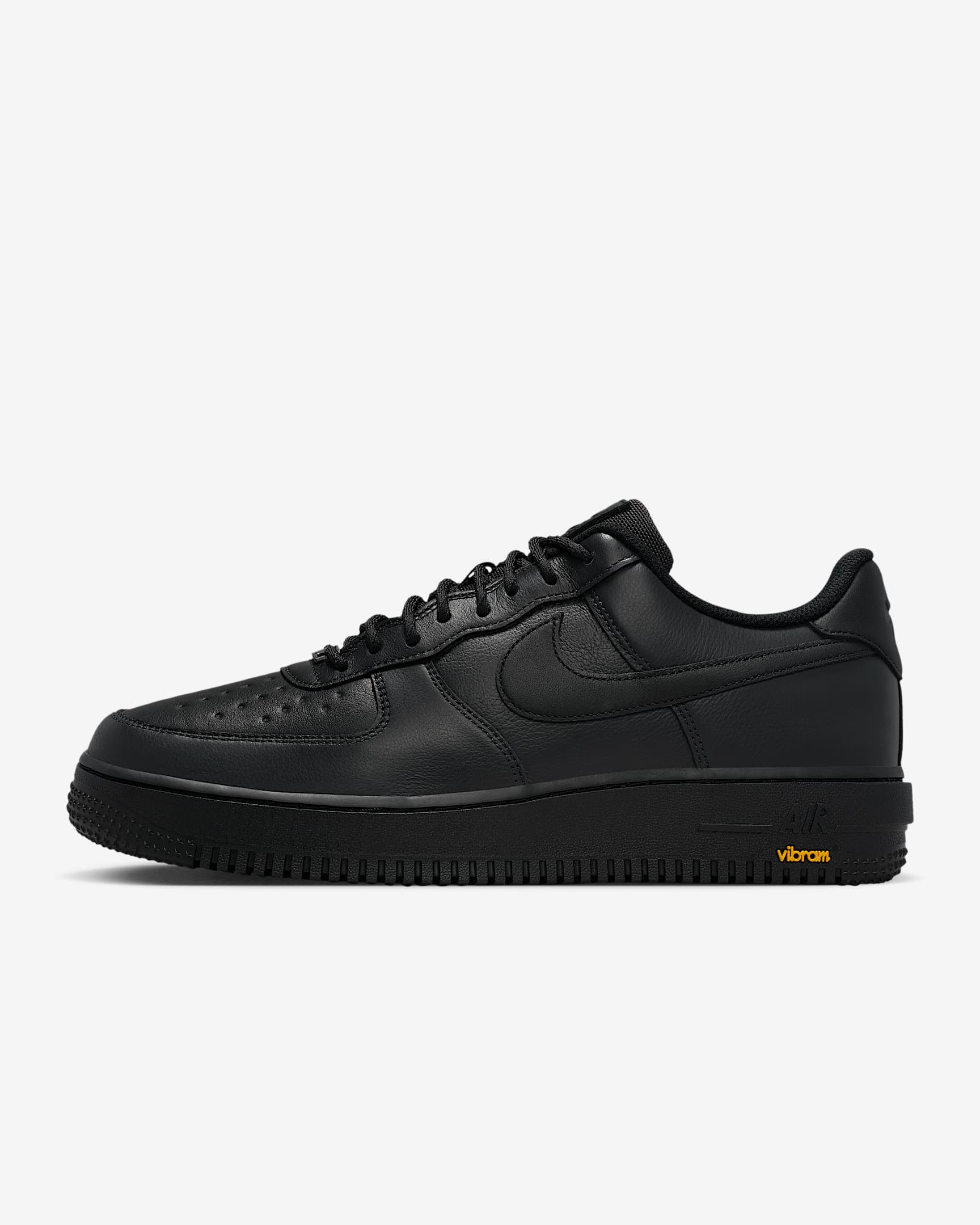 Air Force 1 GORE-TEX Vibram Schuh (Herren) – Off Noir/Speed Yellow/Schwarz