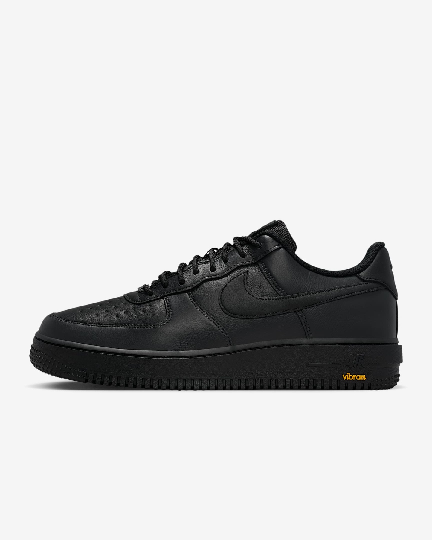 Air Force 1 GORE-TEX Vibram Schuh (Herren) – Off Noir/Speed Yellow/Schwarz