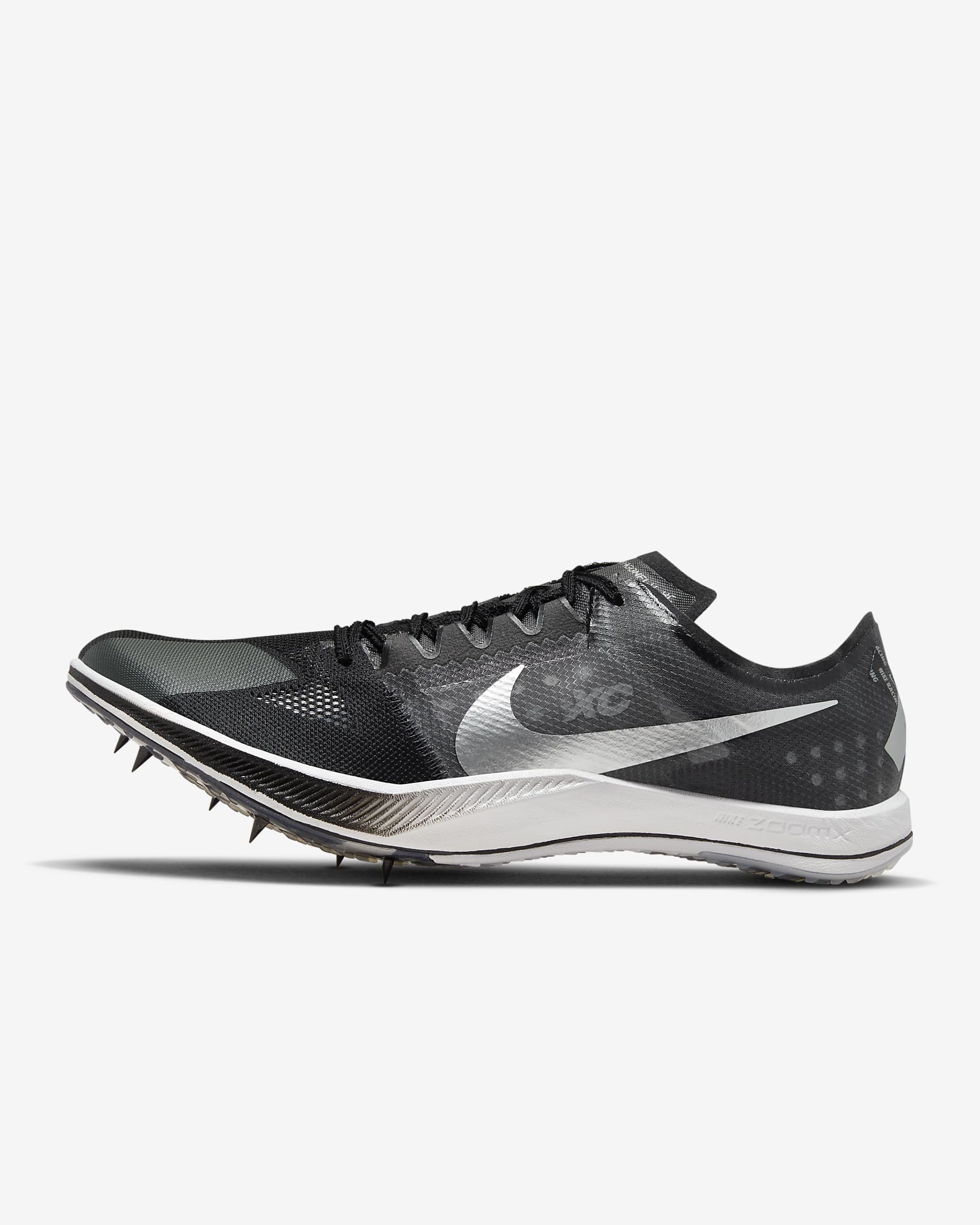 Nike Dragonfly XC Cross-Country-Spikes – Schwarz/Dark Smoke Grey/Weiß/Metallic Silver