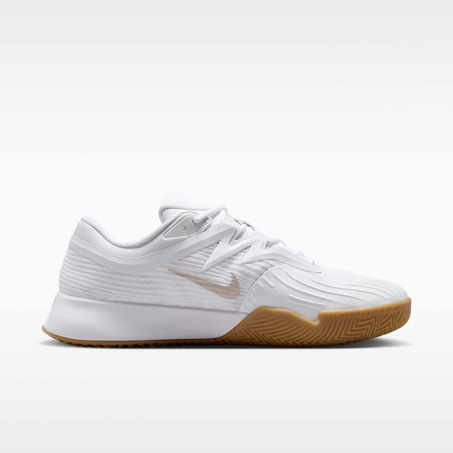 Nike Vapor Pro 3 Clay Court Tennisschuh (Herren) – Weiß/Linen/Linen/Light Orewood Brown