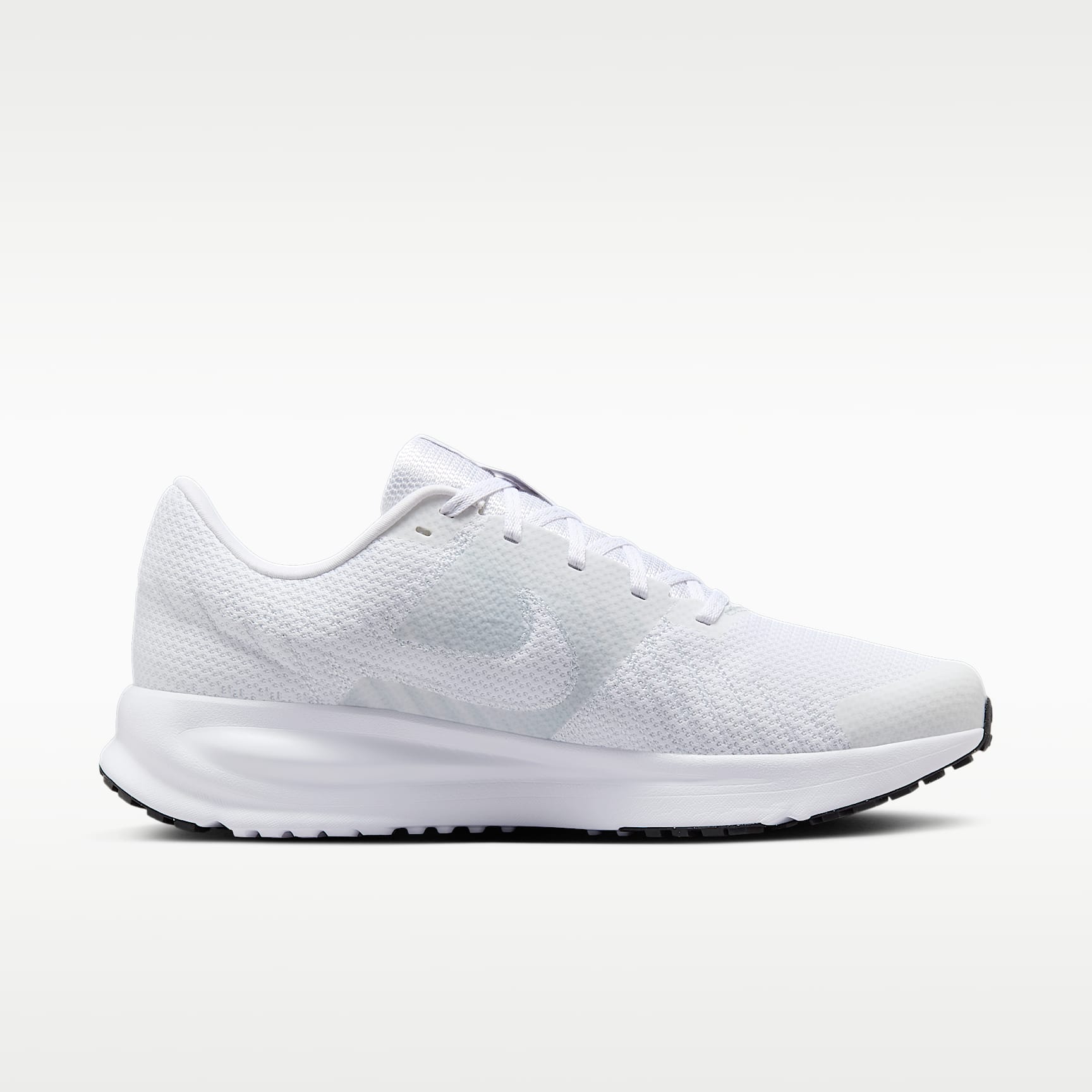 Nike Run Defy Straßenlaufschuh (Herren) – Weiß/Schwarz/Pure Platinum