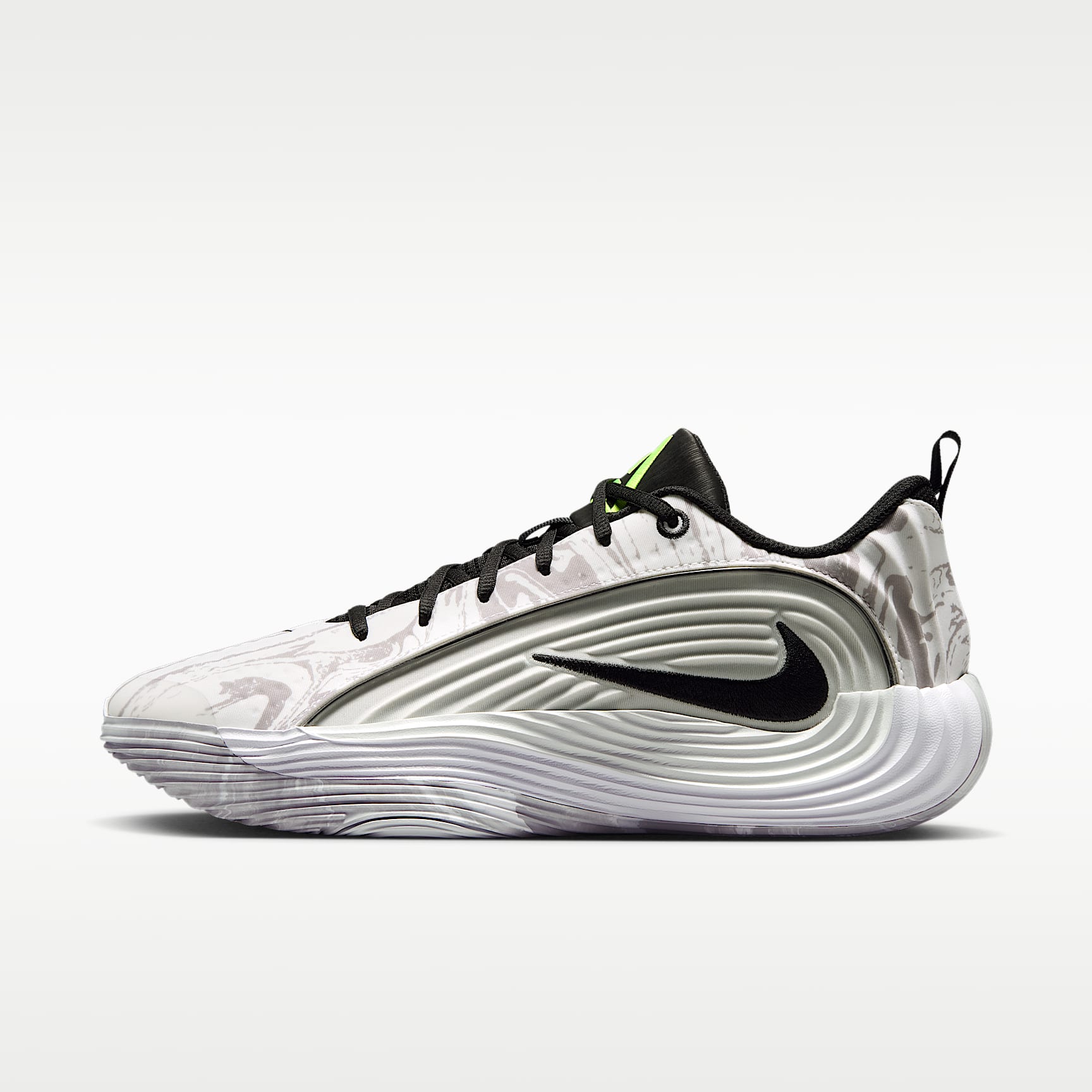Giannis Immortality 5 Basketballschuh – Weiß/Off White/Light Smoke Grey/Metallic Silver