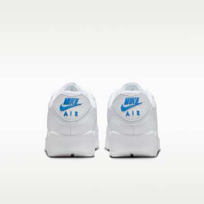 Nike Air Max 90 Herrenschuh – Weiß/Blue Crystal/Weiß
