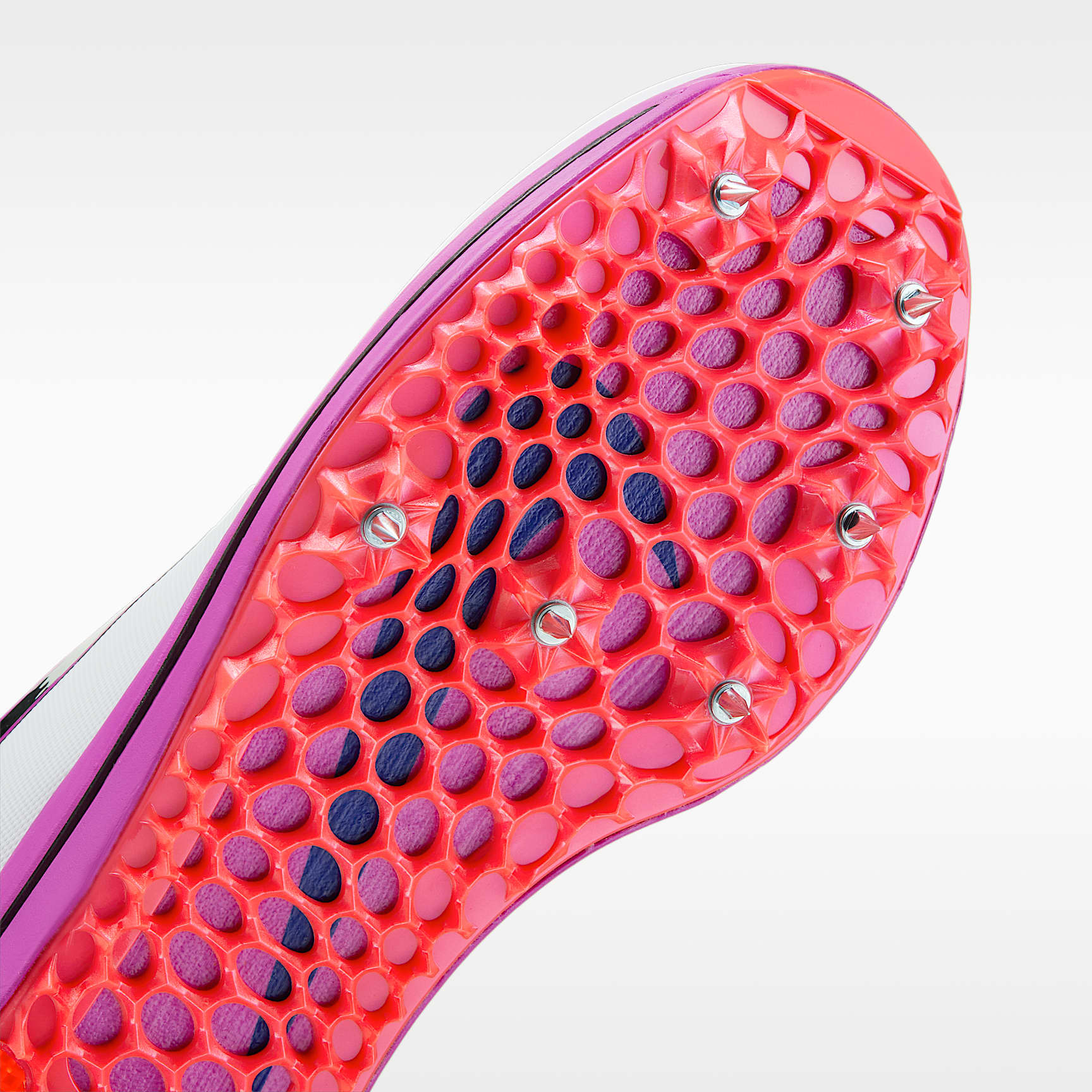 Nike Triple Jump Elite 3 Sprung-Spike für Leichtathletik – Weiß/Hyper Turquoise/Bright Crimson/Obsidian