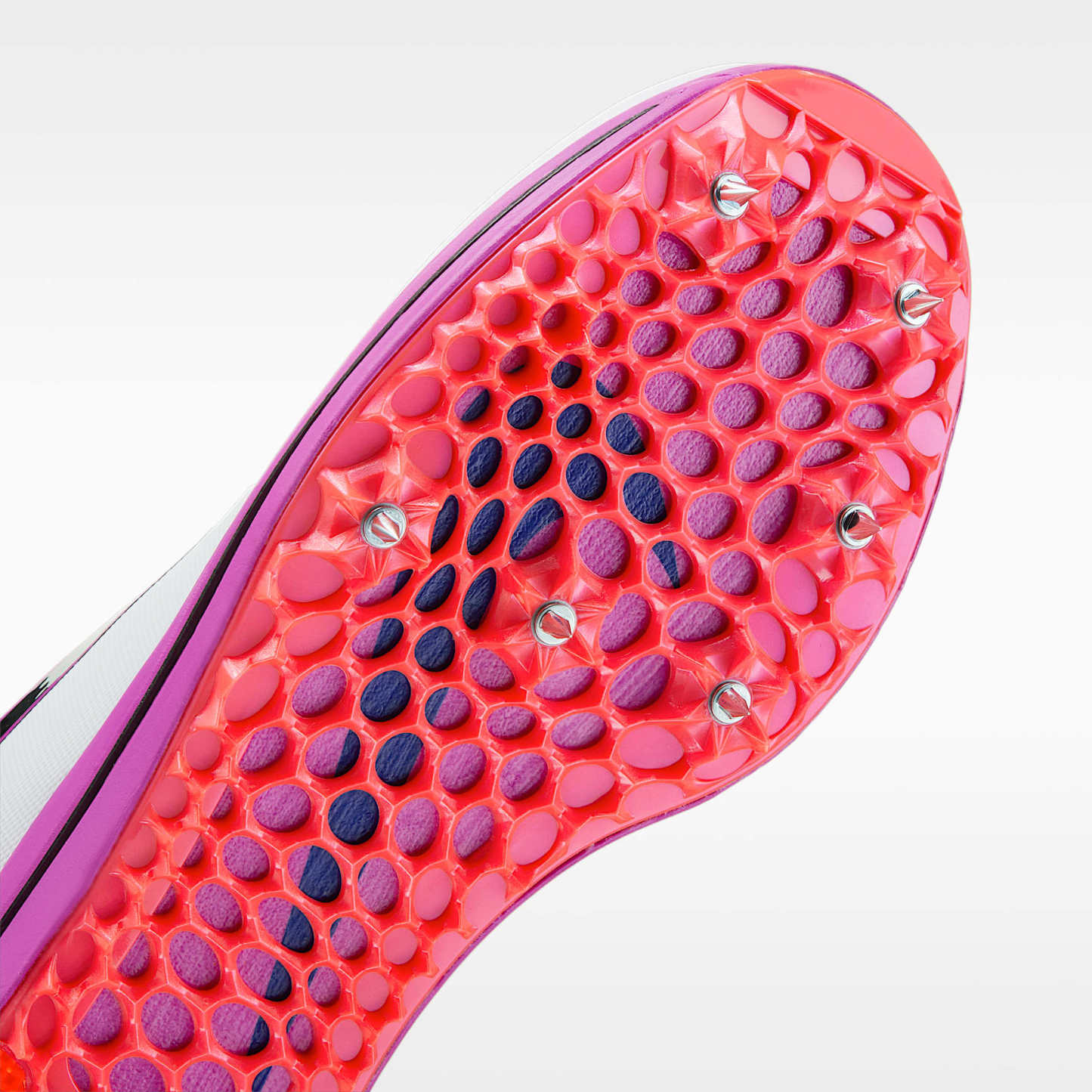 Nike Triple Jump Elite 3 Sprung-Spike für Leichtathletik – Weiß/Hyper Turquoise/Bright Crimson/Obsidian