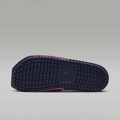 Jordan NOLA Damen-Slides – Obsidian/Track Red/Desert Berry