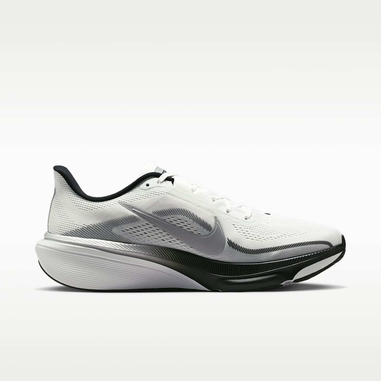 Nike Pegasus 42 Straßenlaufschuh (Herren) – Summit White/Photon Dust/Schwarz/Metallic Silver