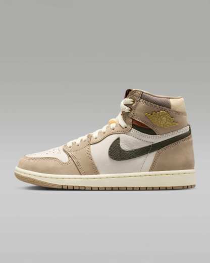 Air Jordan 1 High OG "Khaki" Schuh (Damen) – Khaki/Sail/Cargo Khaki/Multi-Color