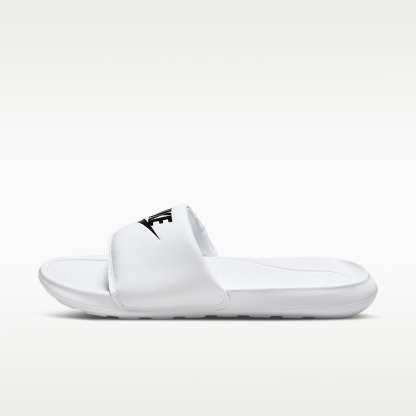 Nike Victori One Damen-Badeslipper – Weiß/Weiß/Schwarz