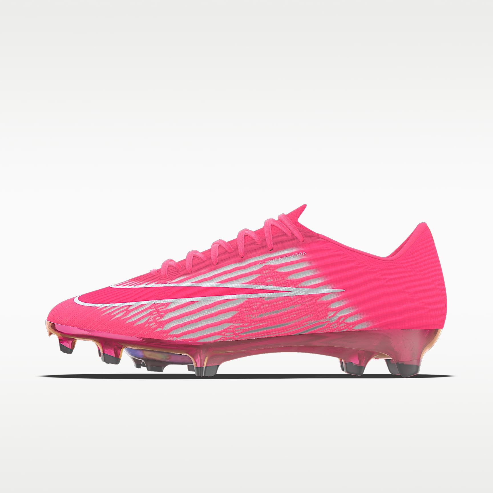 Nike Mercurial Superfly 11 Elite By You personalisierbarer Low-Top-Fußballschuh für normalen Rasen – Hyper Pink/Hyper Pink
