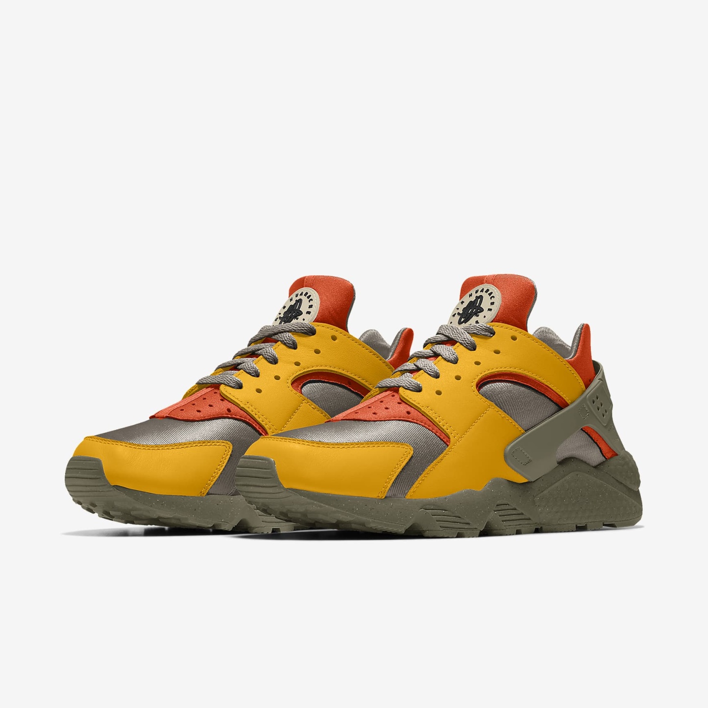 Nike Air Huarache By You personalisierbarer Damenschuh – Multi-Color/Multi-Color/Multi-Color [8657341190]