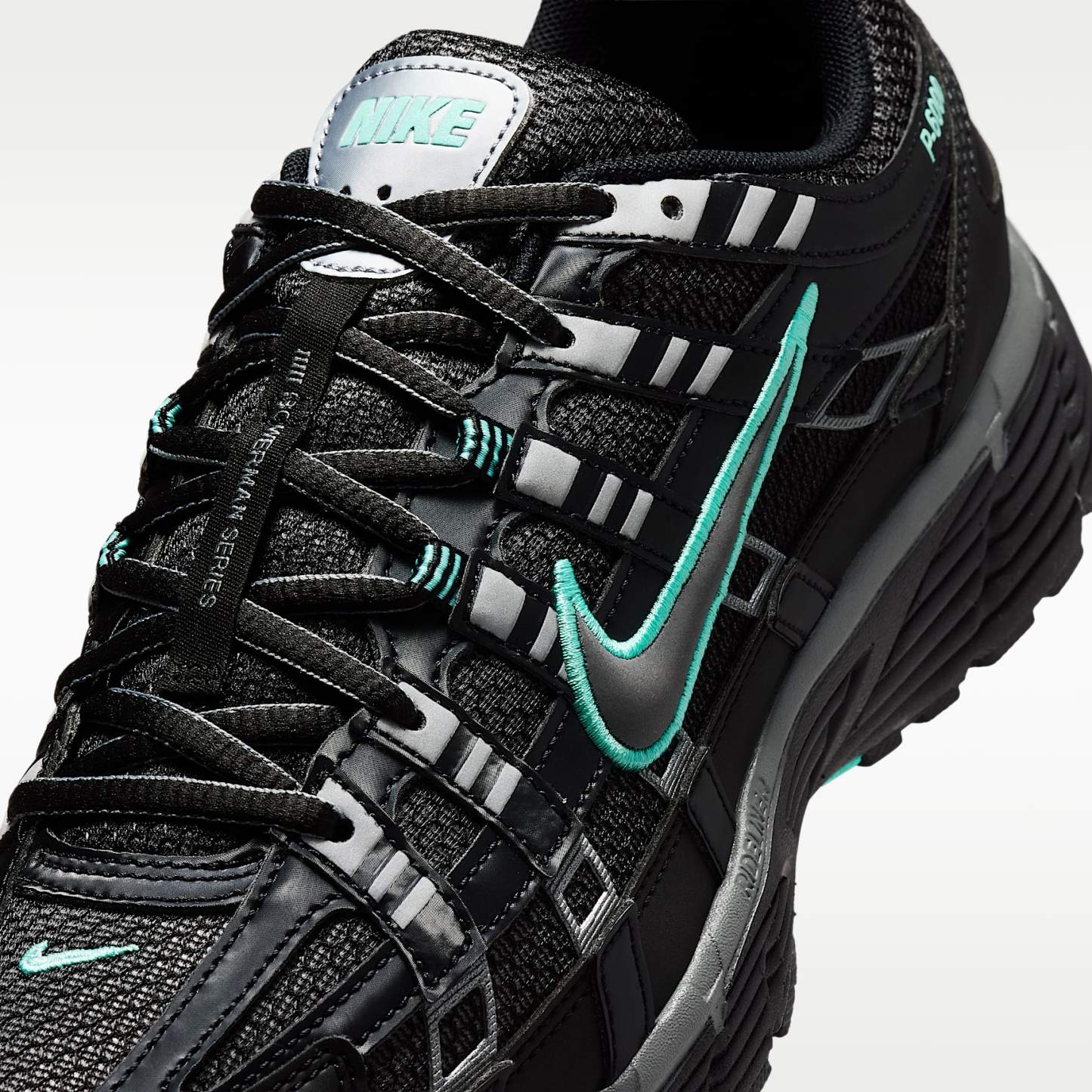 Nike P-6000 Schuh (Herren) – Schwarz/Hyper Turquoise/Cool Grey/Metallic Cool Grey