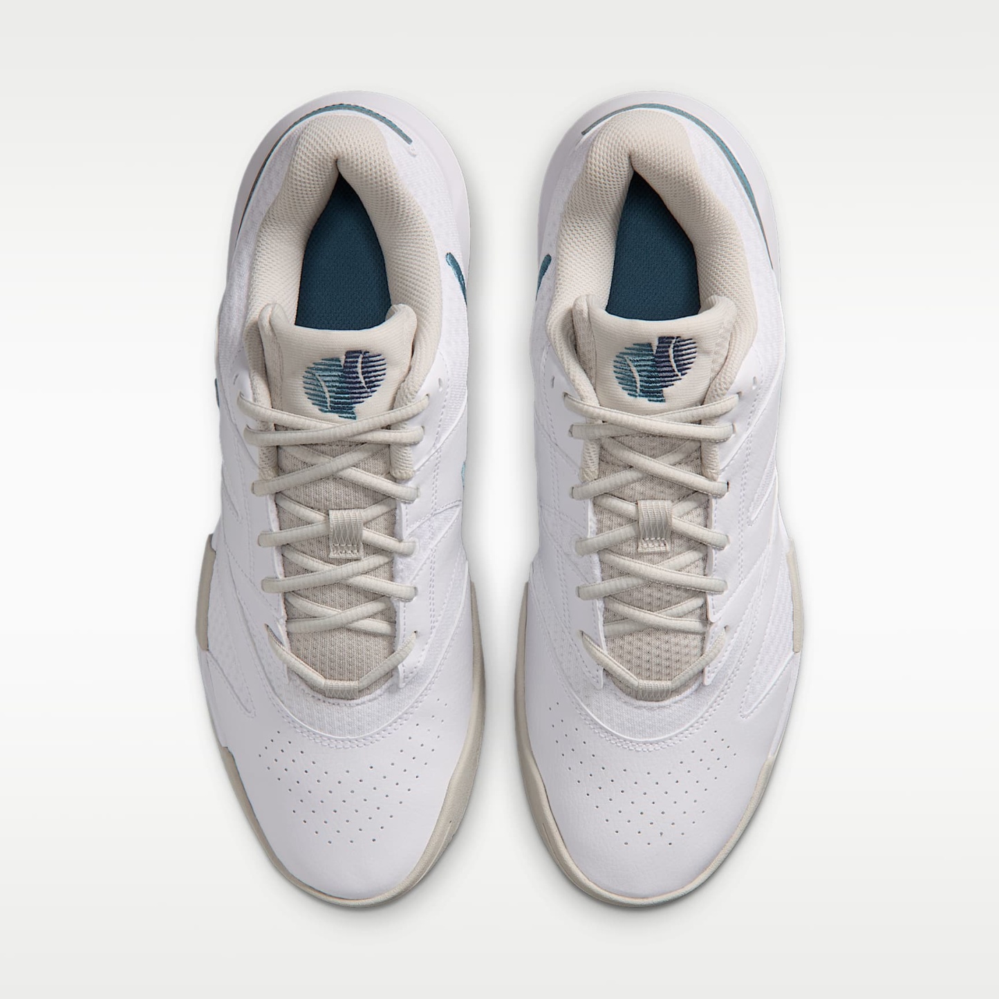 NikeCourt Lite 4 Herren-Tennisschuh – Weiß/Light Bone/New Slate/Smokey Blue