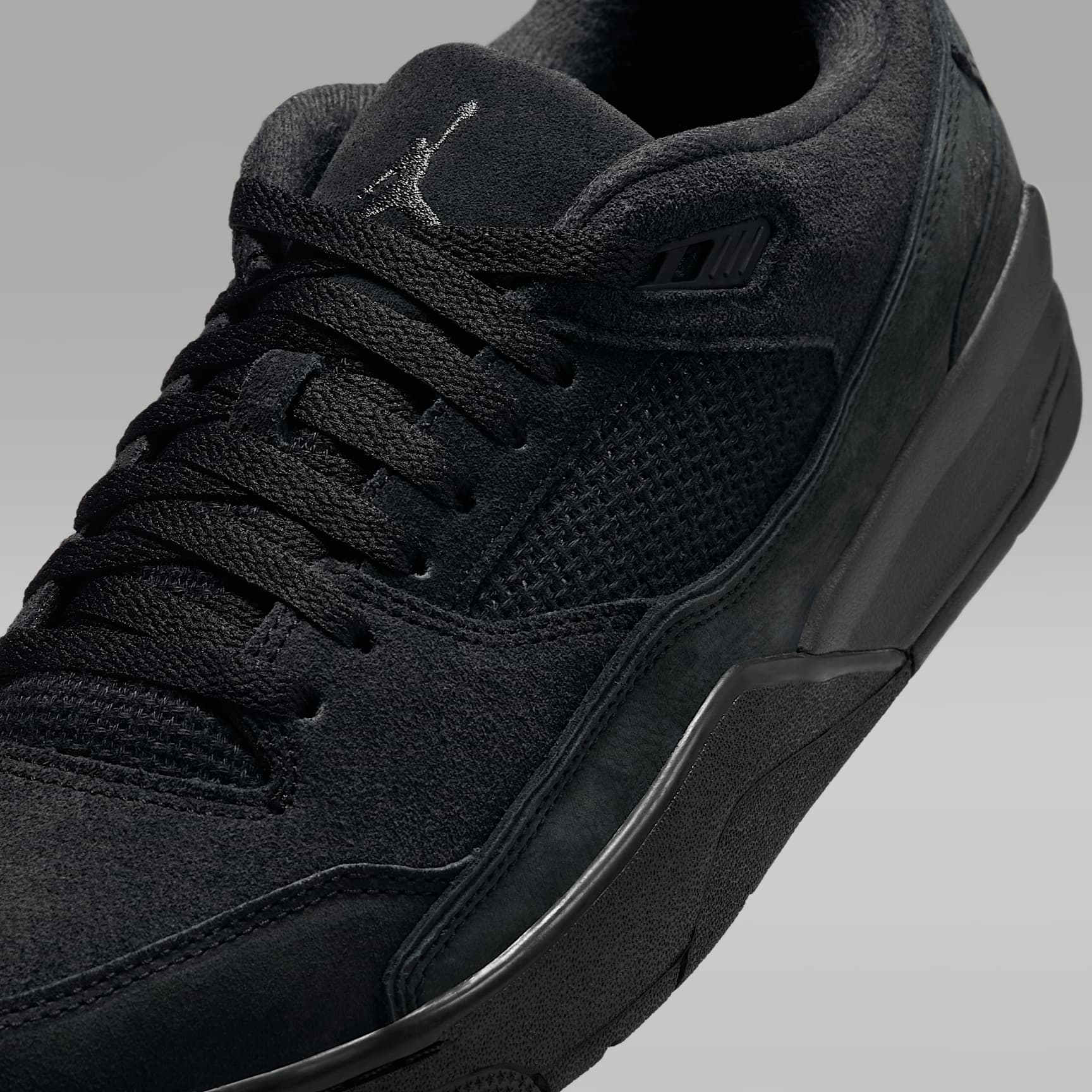 Jordan Flight Court Schuh (Herren) – Schwarz/Anthracite
