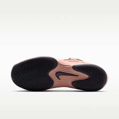 Nike Vapor 12 PRM Tennisschuh für Hartplätze (Damen) – Metallic Red Bronze/Pure Platinum/Schwarz
