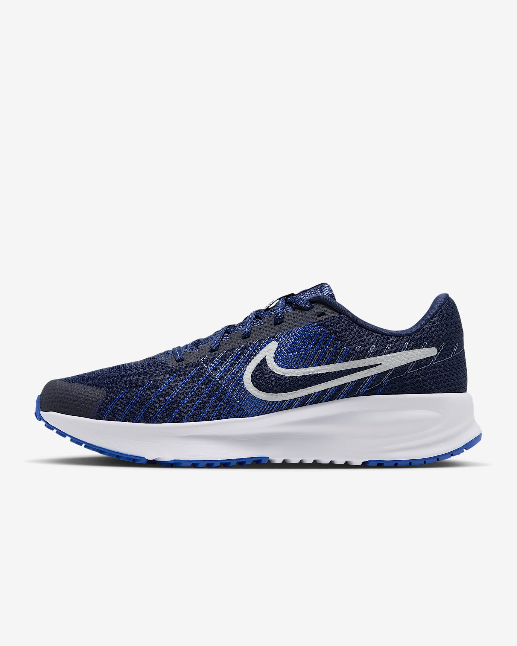 Nike Run Defy Straßenlaufschuh (Herren) – Midnight Navy/Racer Blue/Smokey Blue/Grey Mist